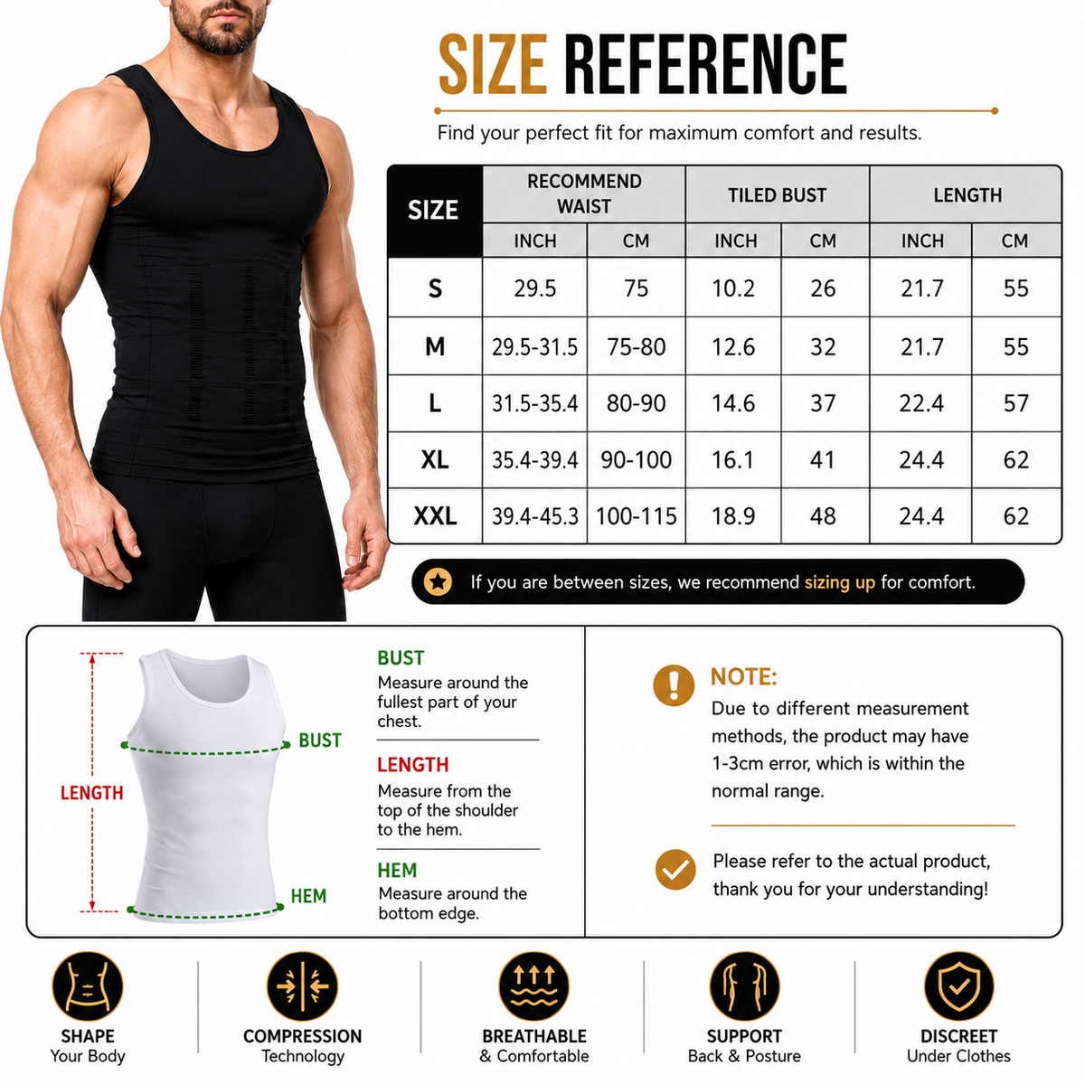 Men's Slimming Body Shaper